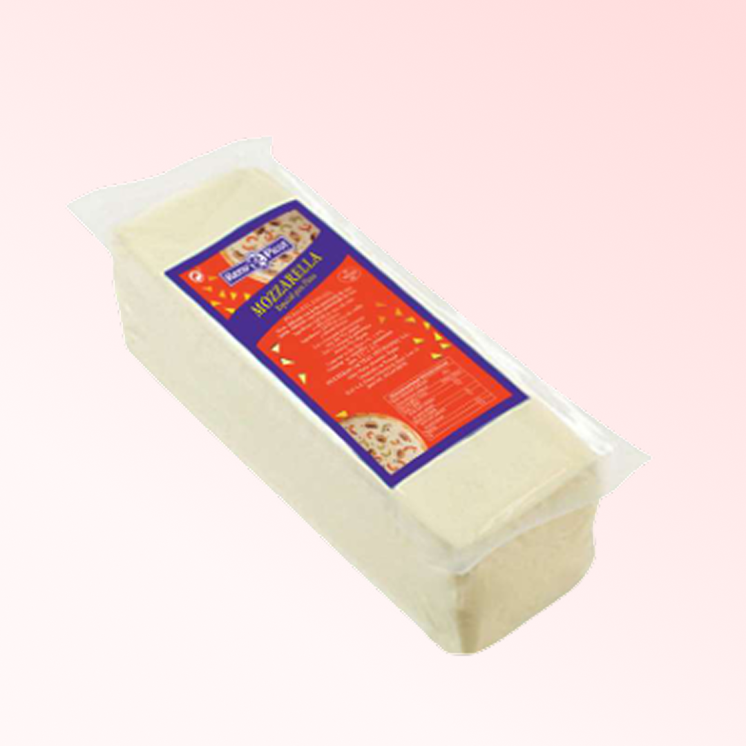 Mozzarella block 10 kg - palm oil